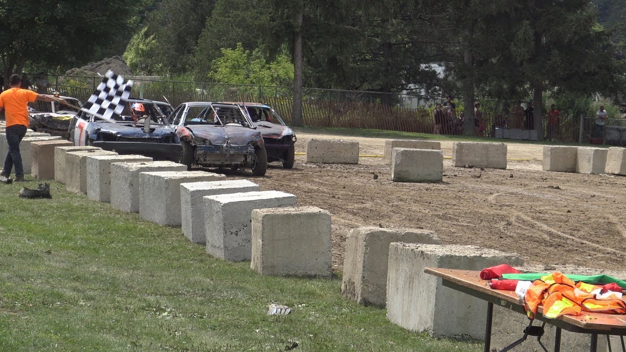 demolition derby 2018 DRAYTON DEMO DERBY FIGURE 8 HEATS 1&2