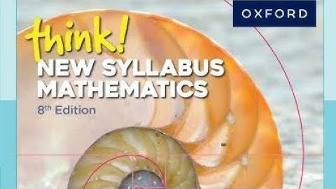 Q1 Ex 1A Think New Syllabus Mathematics book 1 8th edition 