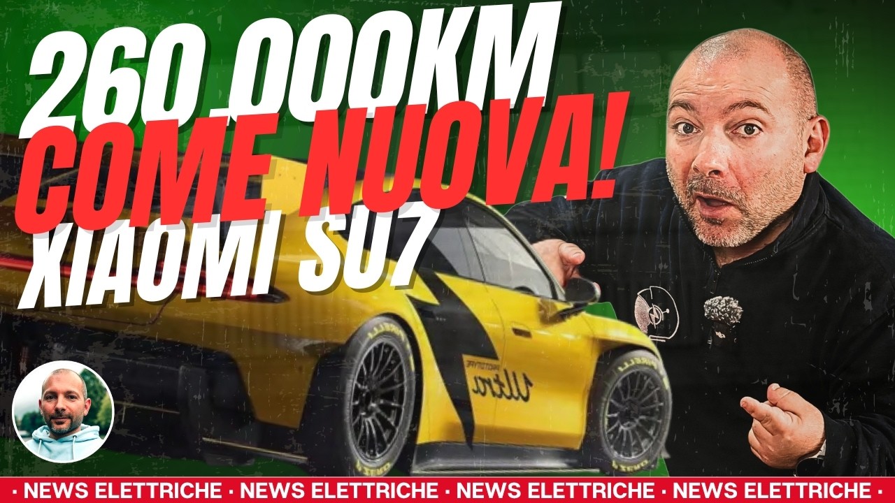 Xiaomi zittisce tutti: dopo 260.000 km l’auto elettrica non si rompe