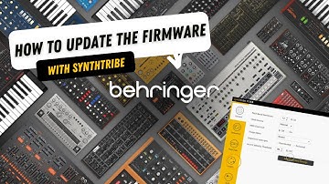 How to Update the Firmware on Your Behringer Synth with SynthTribe [Tutorial]