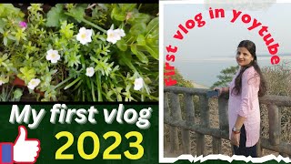 My First Vlog2023 First Vlog In Youtube Manishavlogs