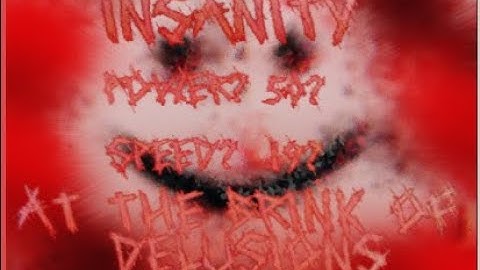 Insanity Showcase - Killstreak Sword Fighting Universe