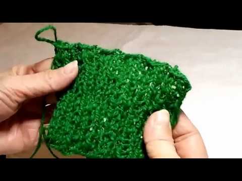 ქსოვის გაკვეთილები დამწყებთათვის – რეზინა 2–2–ზე