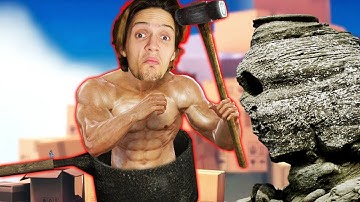 GETTING OVER IT FASTEST SPEEDRUN EVER!!! -- Getting Over It With Bennett Foddy (part#1)