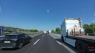 ASMR Italy to San Bernardino 🇮🇹→🇨🇭 | 3H 47M Highway Journey Through the Alps in 4K