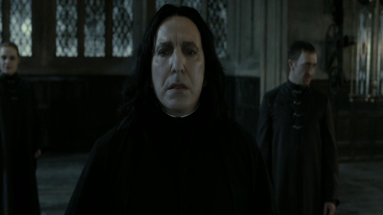 Гарри Поттер и Дары Смерти.часть 2 (Минерва Макгонагалл против Северуса)