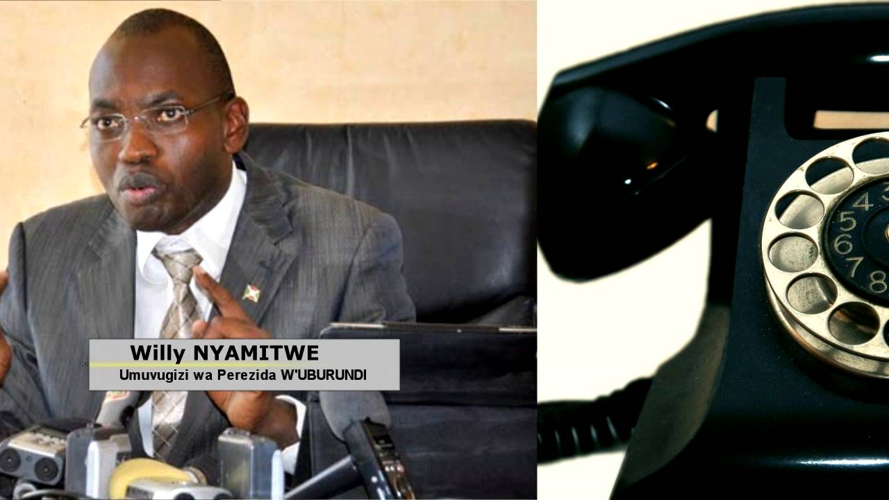 BURUNDI: INTERVIEW WITH WILLY NYAMITWE