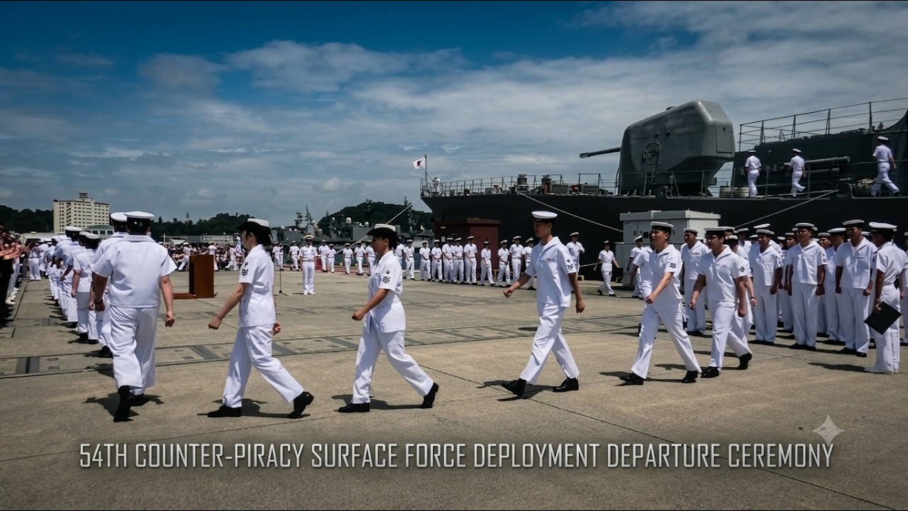 54th Counter-Piracy Surface Force Deployment Departure Ceremony