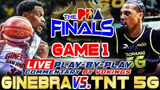 🔴PBA LIVE | Ginebra vs Tnt Game 1 Finals Live Play-By-Play