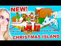 This MOST *AMAZING* Christmas Town Build EVER In Adopt Me! (Roblox)