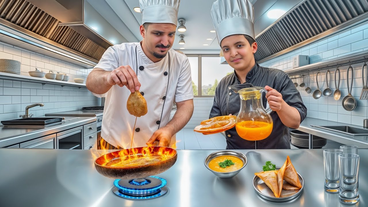 جربنا نسوي الفطور والسحور لحالنا😂🔥