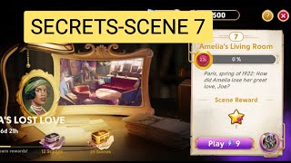 SECRETS \ Scene 7 \ Amelia's Living Room #junesjourney #wooga #junes #amelia #junesjourneygameplay