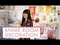 Anime Room Makeover! | Anime Figures, Weeb Decor, Art Collages + Manga