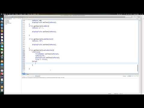 Java: GUI ActionListener - Multiple Components - Calculator part 2