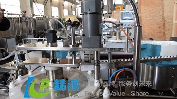 Wuxi KingPack KPGX-2 Automatic Two Nozzle Eye-drop Filling Plugging Capping Machine