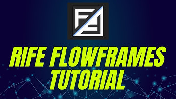 How to Install and Run RIFE FlowFrames