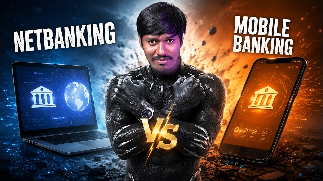 Mobile Banking vs Net Banking – உங்களுக்கு எது Safe & Easy?#tamil #banking | panathottam