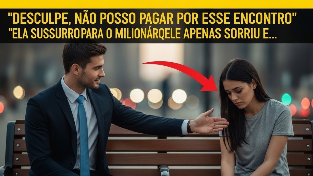 "Desculpe, não posso pagar por esse encontro" ela sussurrou para o Milionário… ele apenas sorriu e…