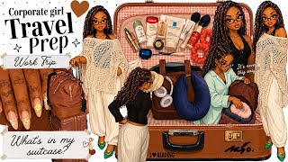 Corporate Girl Travel Prep ✈️ Boho Braids, Work Outfits | Gel-x Nails & Self-Care Reset