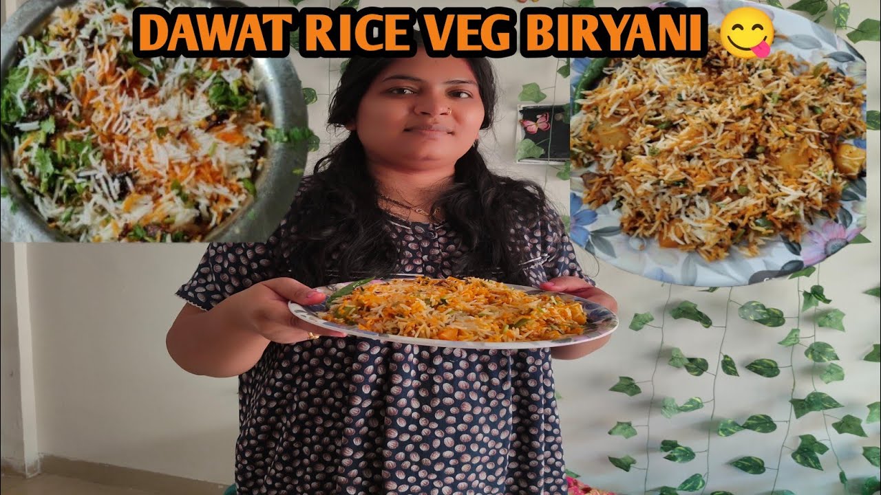 First time bnayi dawat rice veg birayani itni yummy ki aap bar bar bnaoge 😋