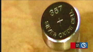 VIDEO: Doctors warn parents of the dangers of button batteries if ingested by children
