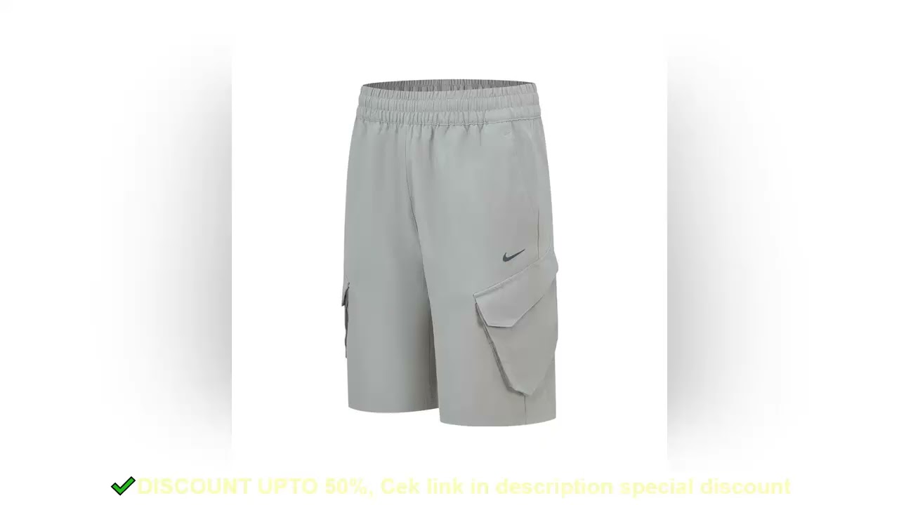 NIKE 2025 Boys' K NSW CITY UTILITY CARGO SHORT Woven Shorts FZ4903-009