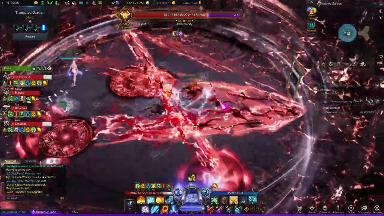 Lost Ark - Ivory Tower Gate 4 Hard Mode! 1620 Igniter Sorc!