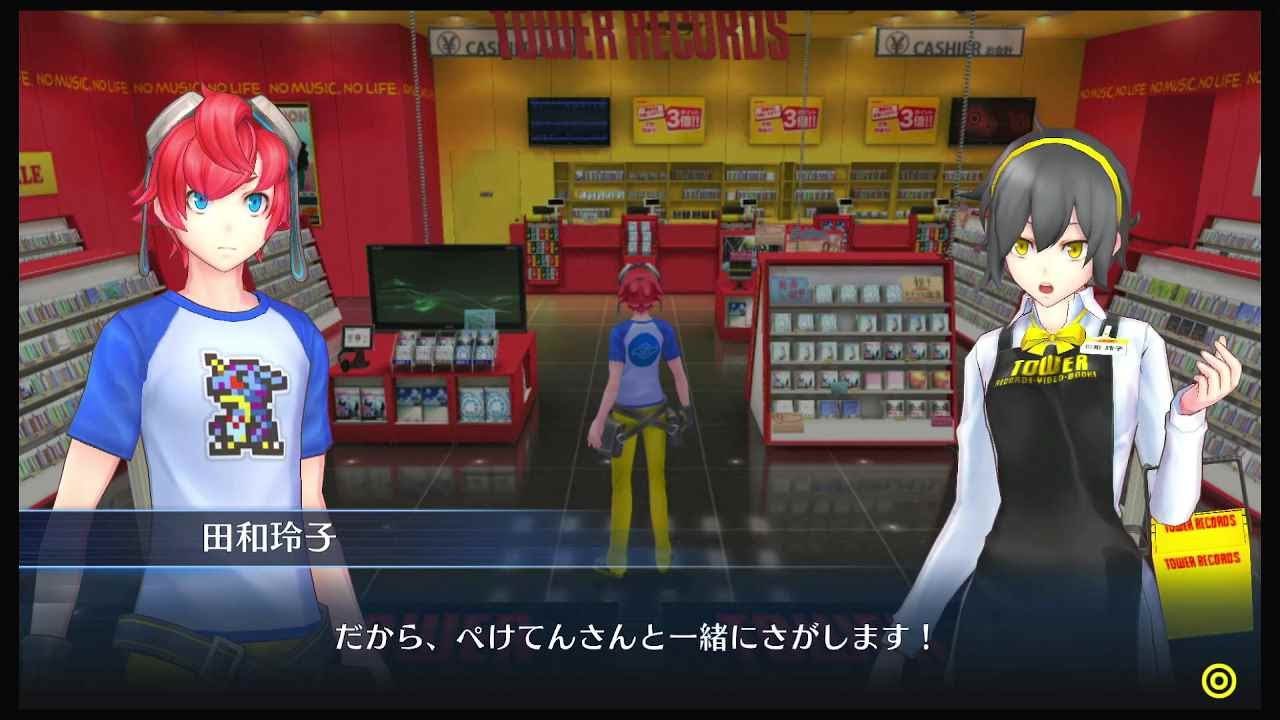 タワーレコードへ行こう デジモンストーリー サイバースルゥース