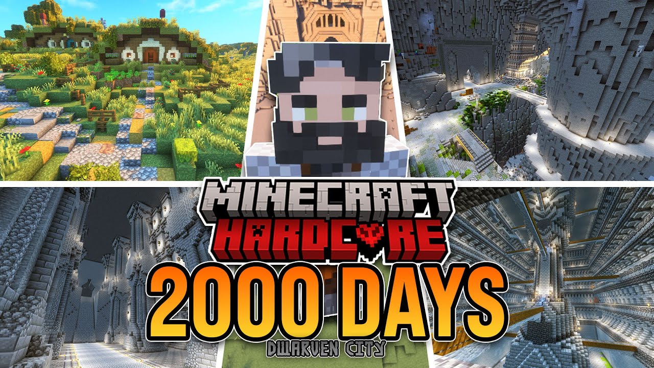 I Survived For 2000 Days In Minecraft Hardcore Forever World (Full ...
