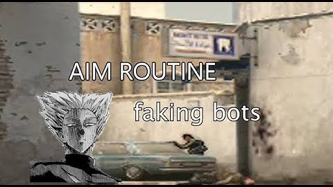 so i tried the FURIOUSSS aim routine...