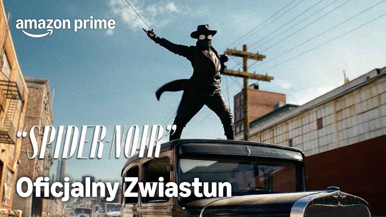 Finałowy zwiastun serialu „Spider-Noir”. Czarno-biały (lub kolorowy) Nowy Jork i&nbsp;Nicolas Cage