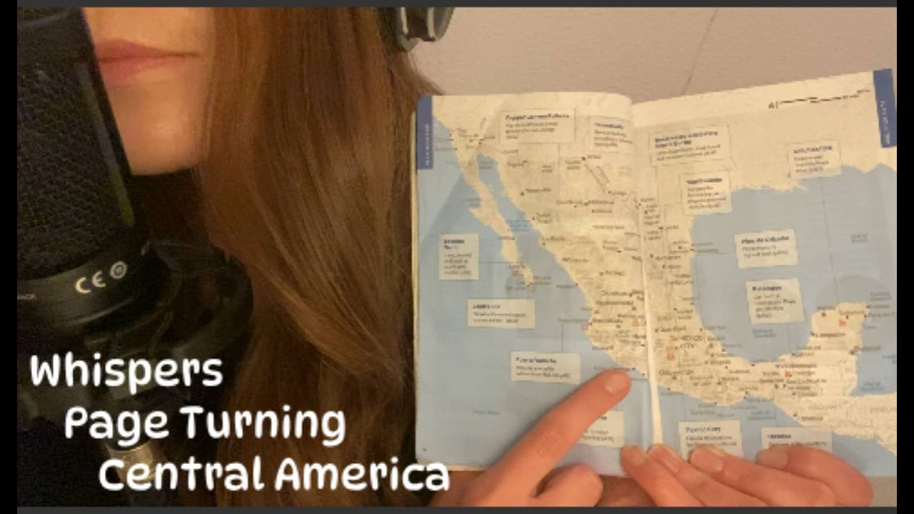 ASMR │ Whisper ramble - My trip to Central America
