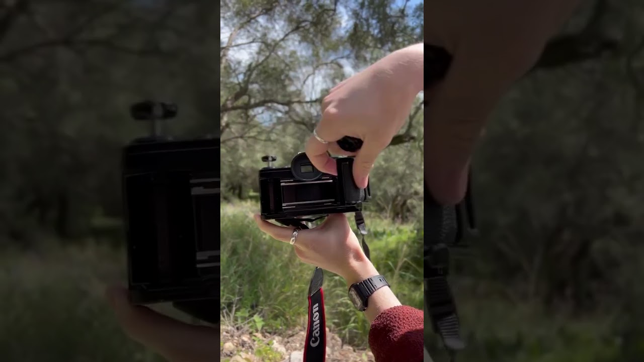 Canon-AE-1 in Corfu!