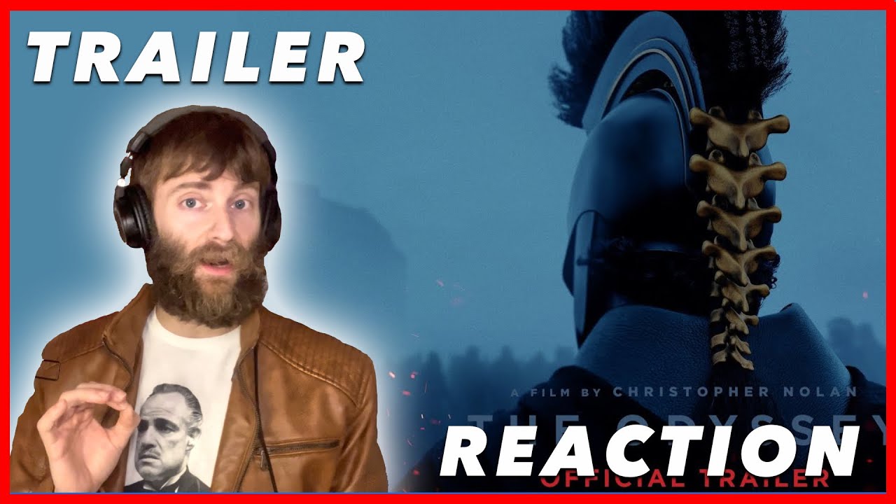 FINALLY!! Smart Epic Greek Mythology! | The Odyssey Trailer | Nolan Fan Reacts