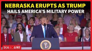 LIVE: President Trump Unleashes Iran War Claims, Boasts Of America’s Oil Power In Nebraska Rally