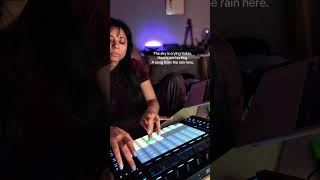 1 hour beat challenge. A song from the rain here #abletonpush3 #musicproducer