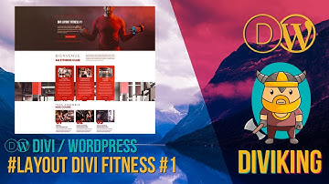 Layout Divi fitness #1 - Diviking