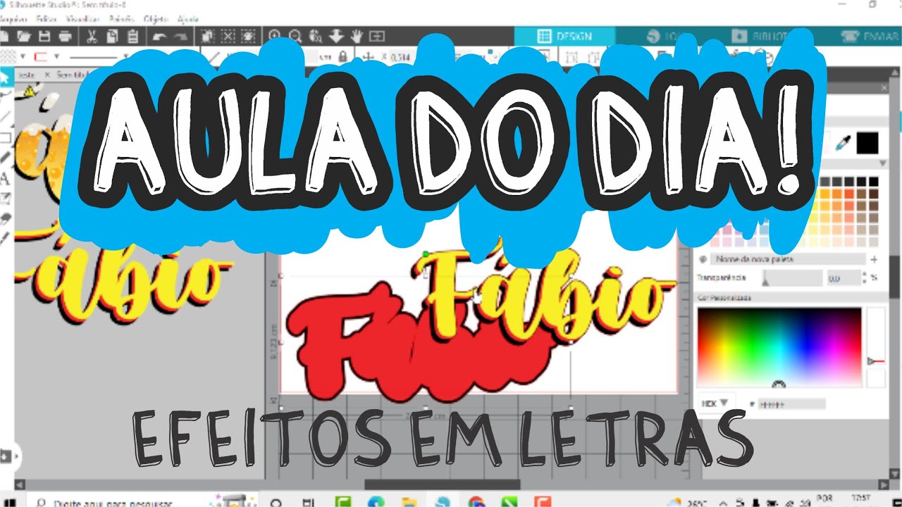 Aula do Dia - Efeitos em Letras no Studio V4