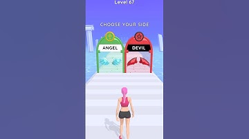 Be Angel 😇 or Devil 👿 Destiny Run 😱 satisfying gameplay #shorts #gaming #ytshorts #shorts2025