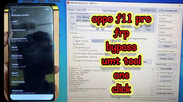 OPPO F11 PRO FRP Unlock UMT TOOL | Android 11 | oppo latest security update | New method 2022