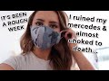 Influencer drama & almost choking to death on an onion (my bf gave me the heimlich maneuver) - VLOG