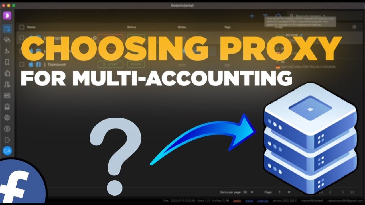 Which PROXY SHOULD YOU USE for multi accounting , social media, crypto: how to choose, proxy types..