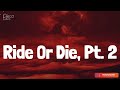 Sevdaliza - Ride Or Die, Pt. 2 (with Villano Antillano &amp; Tokischa) (Lyrics/Letra)