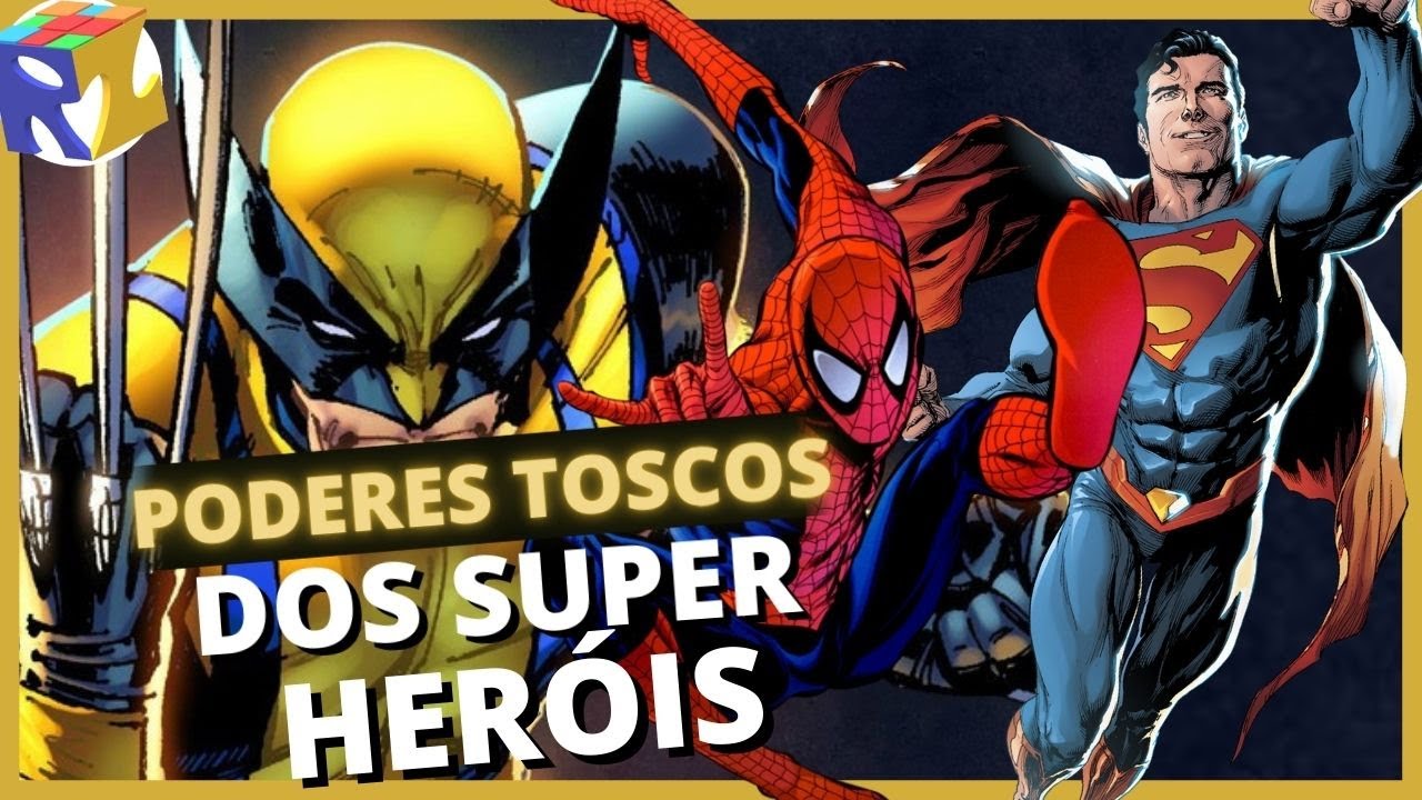 Os PODERES + TOSCOS dos Super-Heróis!