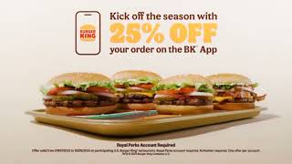 ⚽ Football is Here⚽ - 25% Off BK® App Order