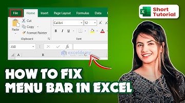 How to Fix the Menu Bar in Excel 2024: Excel Mastery