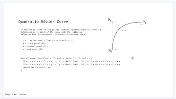 Quadratic Bezier Curve