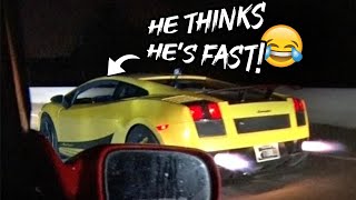 When you THINK you're FAST but a Honda Civic pulls up (VTEC KICKS IN!)