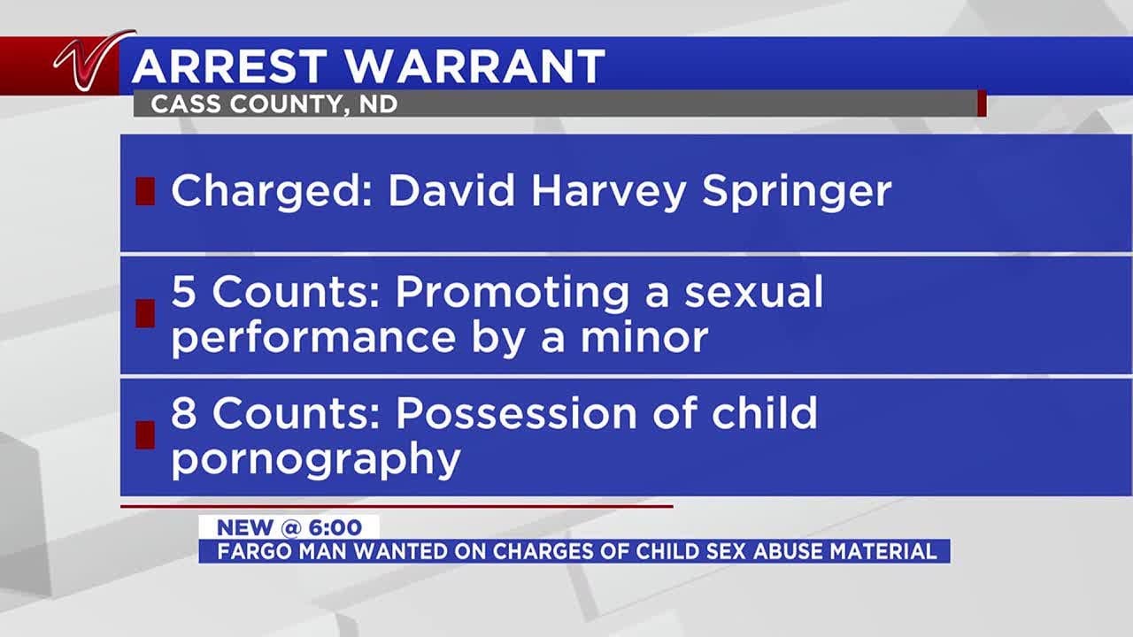 Fargo man wanted on more than a dozen charges of child sex abuse ...