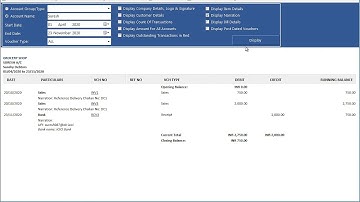 How to Add Bank Details In Receipt and Payment and How to View Them in Ledger [ENG]